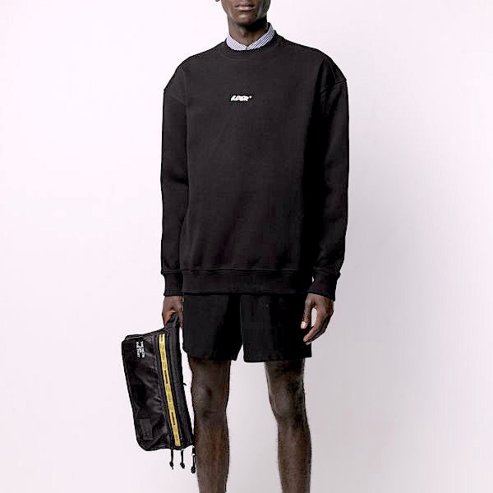 Ader Error | Logo Print Sweatshirt - Black - image 1